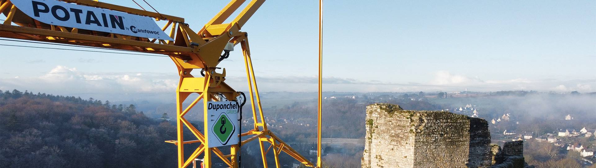 Grue Duponchel - vue aérienne